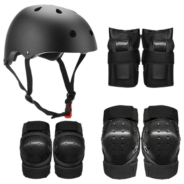 7x Protective Gear Outfit Adjustable Helmet Knee Wrist Guard Elbow Pad Set USA
